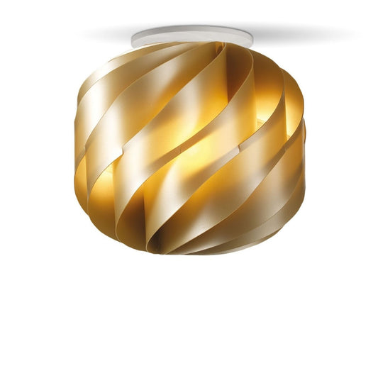 Nuevo Plafón dorado cm. 25 x 24h