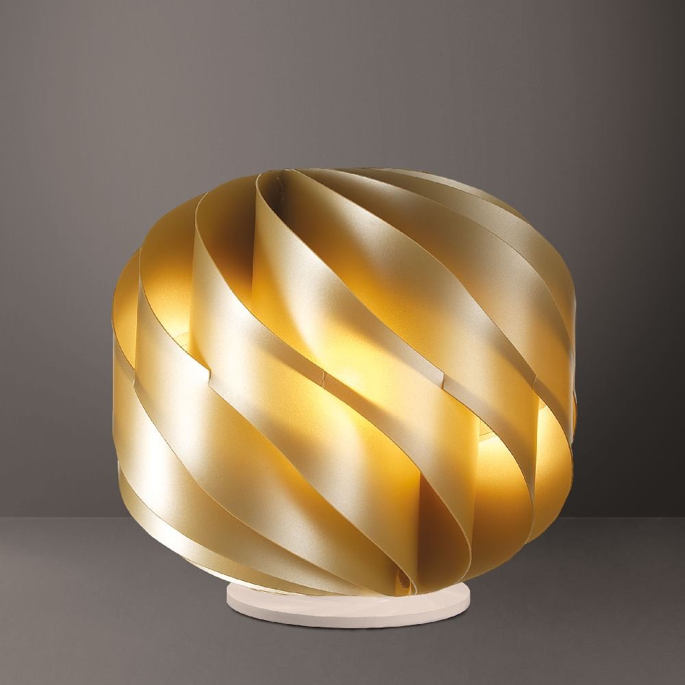 LAP Lámpara de Mesa New Gold en Plástico Cm. 25 x 24h
