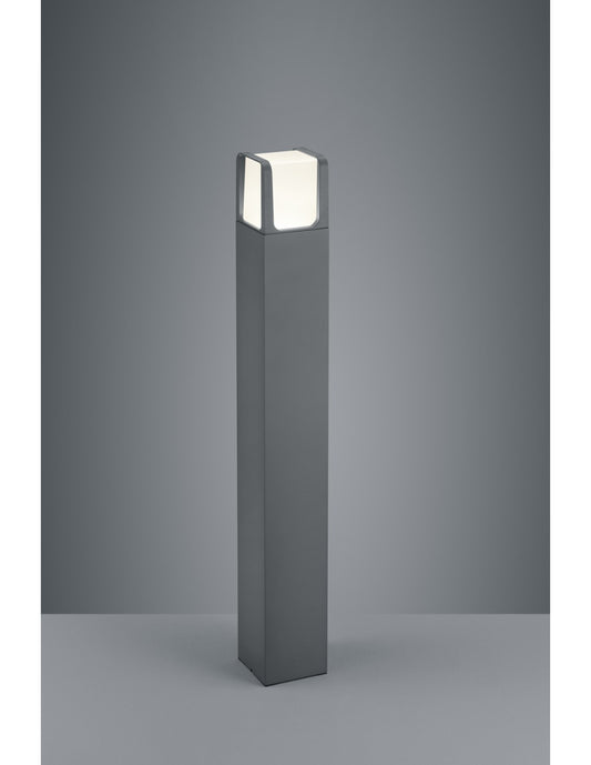 Ebro Poste LED de Exterior IP54 Antracita H80 cm Trio Lighting