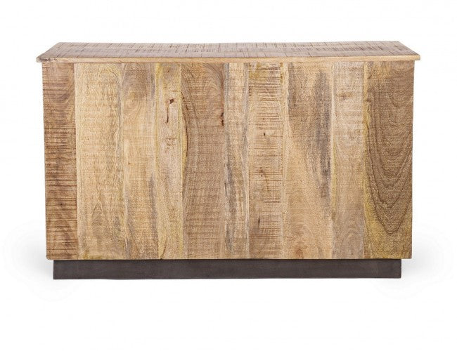 Aparador Tudor 2 puertas 7 cajones 125x37x80h cm 