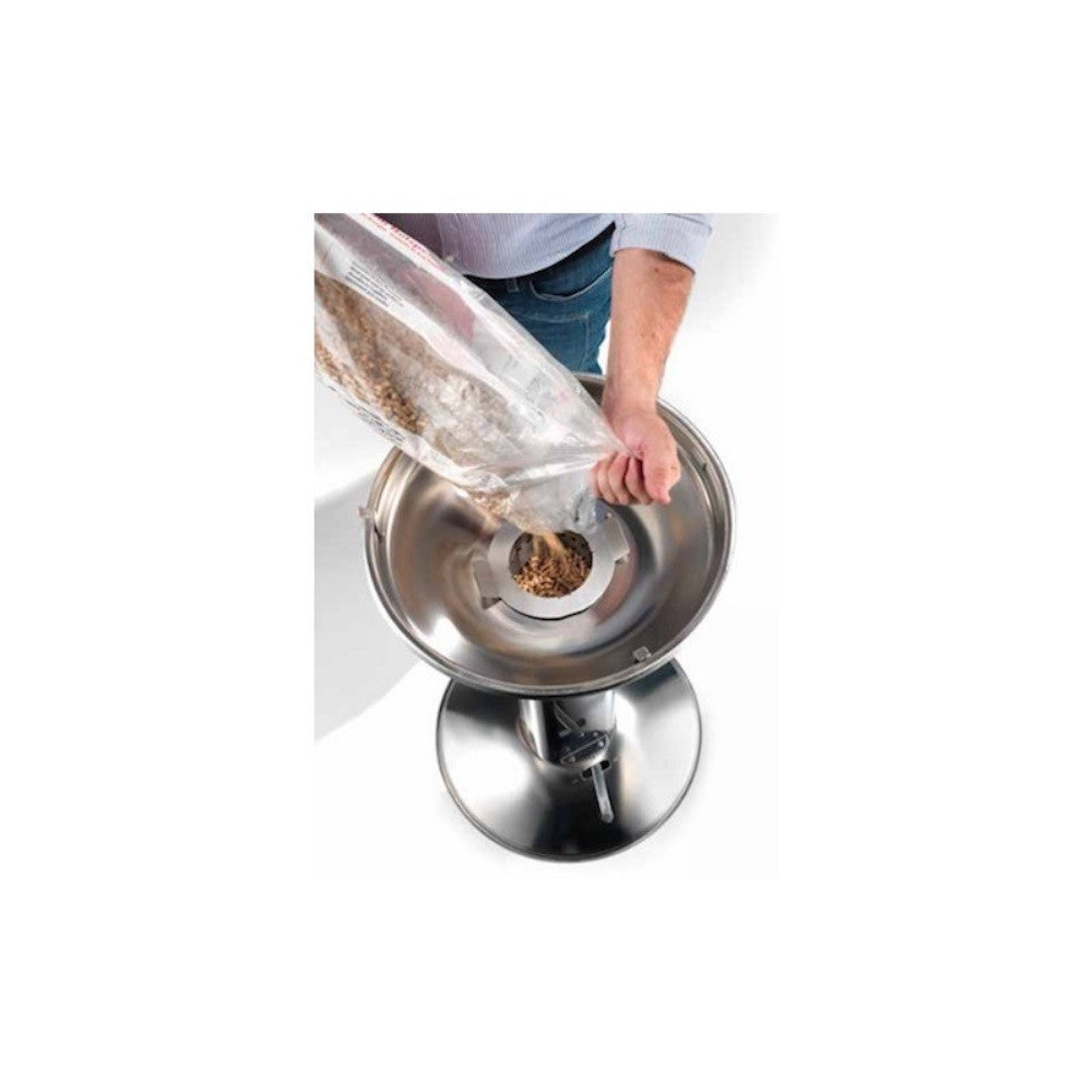 Barbacoa de pellets Eddi 4780, diámetro 47 cm en acero Ompagrill