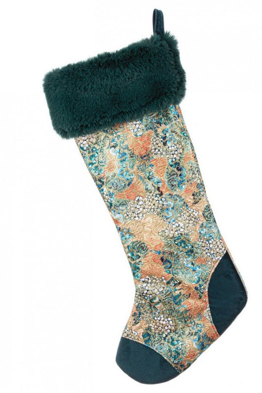 4x calcetín azul caleido