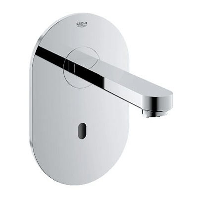 Grifo para lavabo electrónico empotrable cromado Euroeco