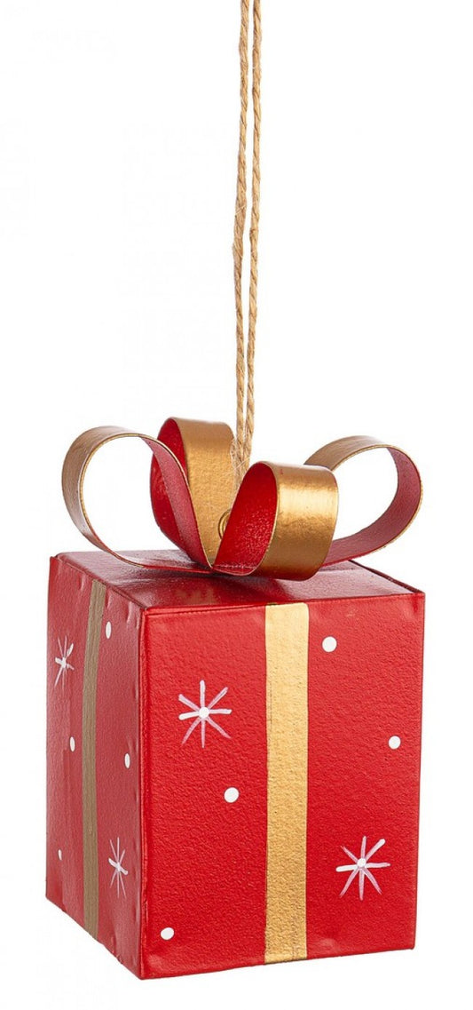 12x Colgante Bert Rojo Caja de Regalo