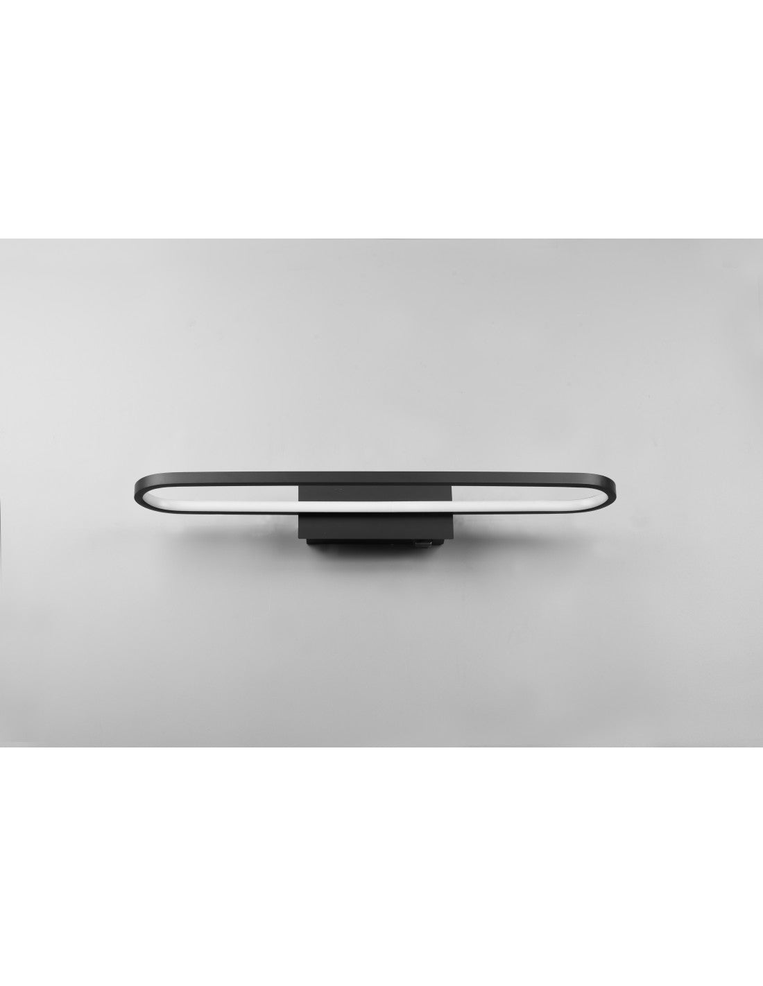 Lámpara de espejo LED para baño moderno Gianni negro IP44 Trio Lighting