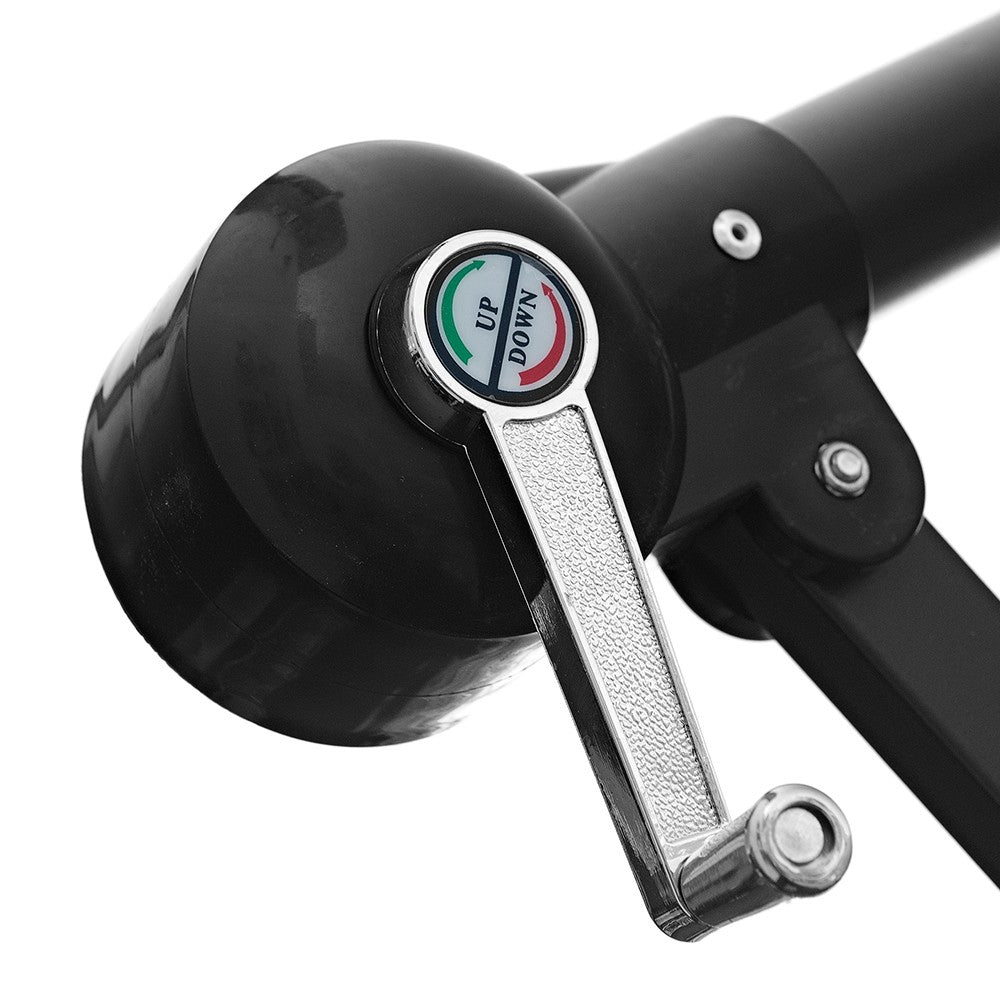 Sombrilla de brazo lateral redondo para jardín descentrado en acero d. 3 m BEIGE con solapa