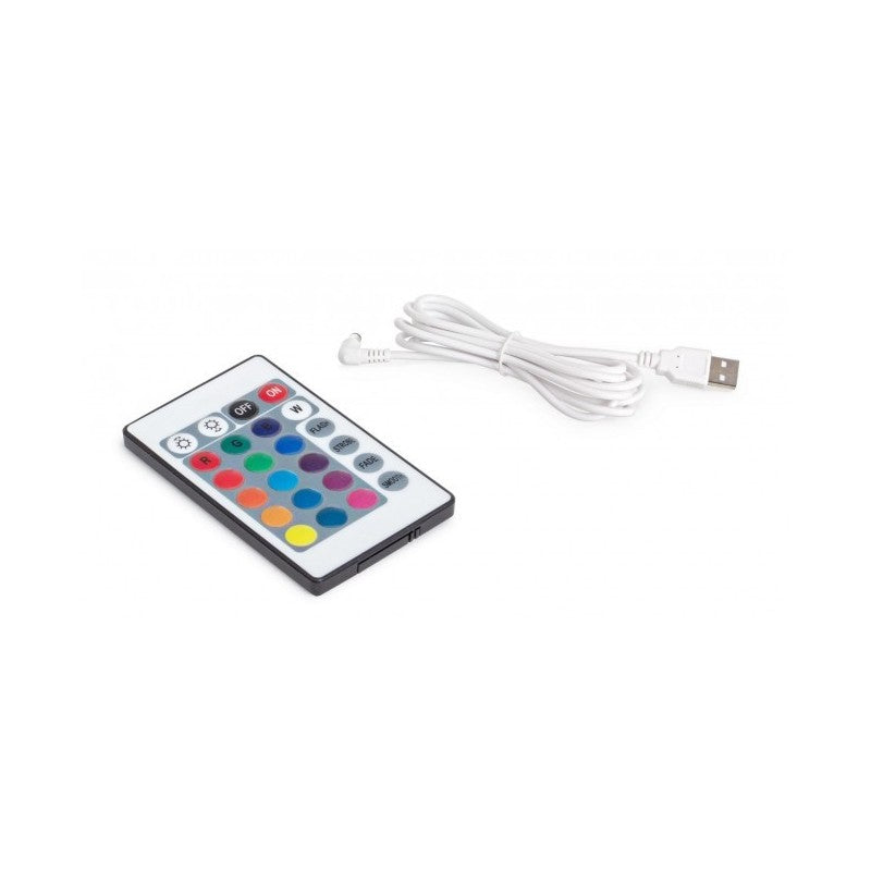 Lámpara LED con lámpara de pie RIDLEY Blanco 25x28x h45 cm