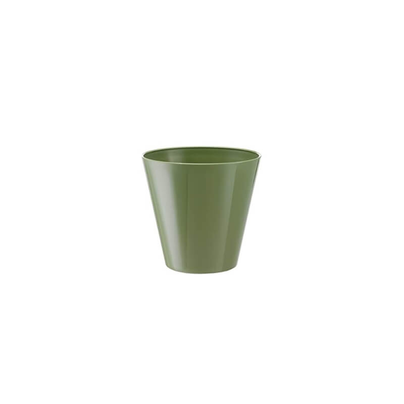 Jarrón Estoril 20cm verde oliva