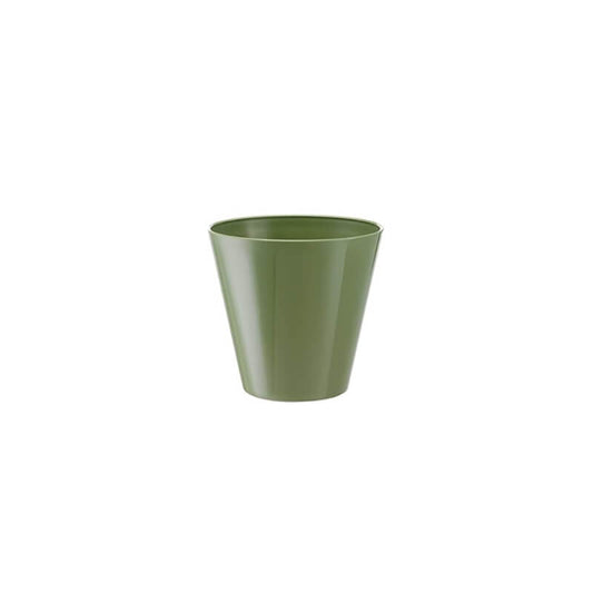 Jarrón Estoril 20cm verde oliva