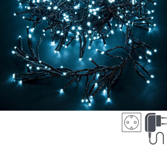 6x Cluster768L Cable Blanco 3Mm Verde IP44