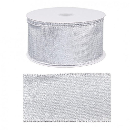 6x Cinta Noel Plata 20M