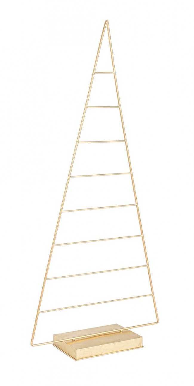 2x Expositor de árbol Jamie Gold Alt. 180