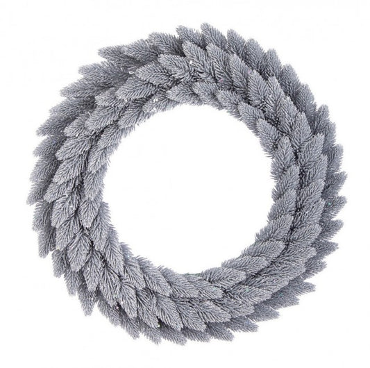 8x Corona elegante plateada D40