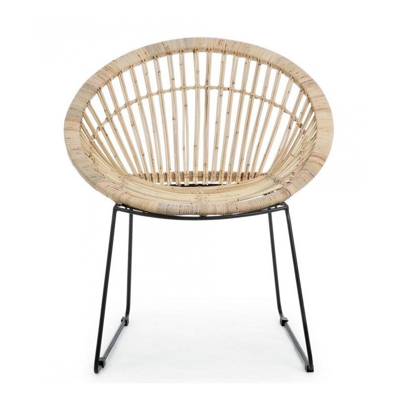 Sillón rústico Cayes natural