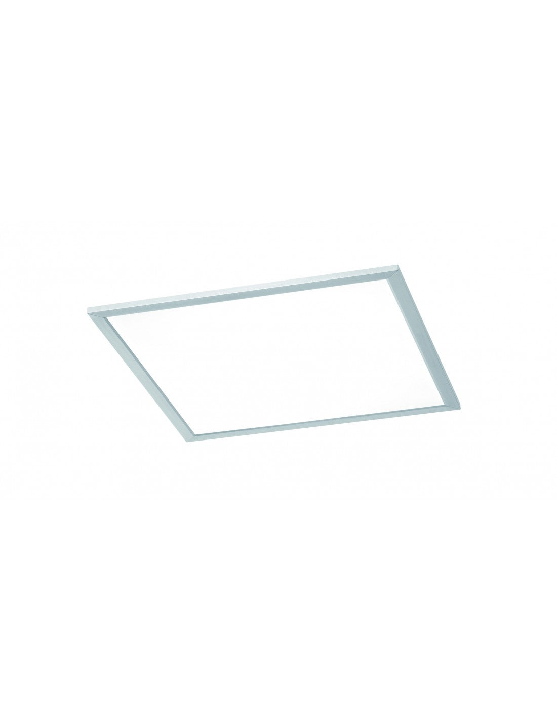 Plafón cuadrado Griffin LED Regulable Rgbw Níquel 39x39 cm Trio Lighting