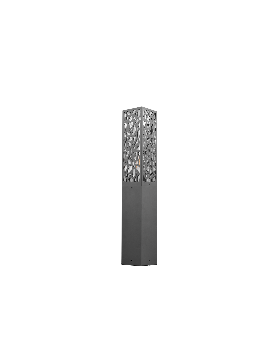 Bolardo de exterior Cooper Antracita IP44 Trio H60 cm Lighting