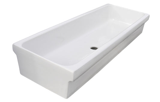 Lavabo de canal cerámico