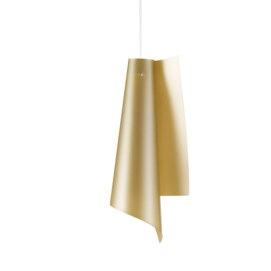 Nueva Suspensión Dorada en Metal Cromado Cm. 27x68h