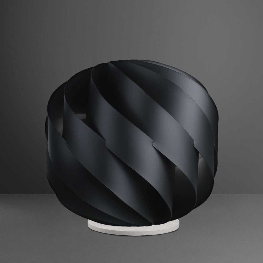 LAP Lámpara De Sobremesa Plástico Negro Cm. 25 x 24 horas