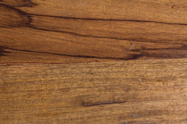 Mesa de centro gris de diseño en madera reciclada Ø70 - 32 cm