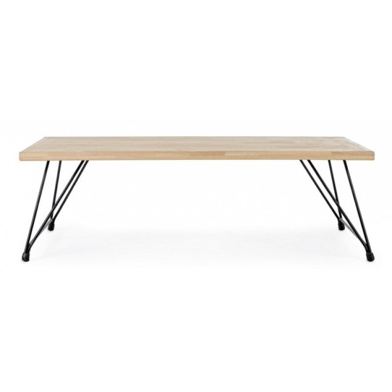 Mesa de centro industrial estilo vintage DISTRICT 120x60x h36 cm