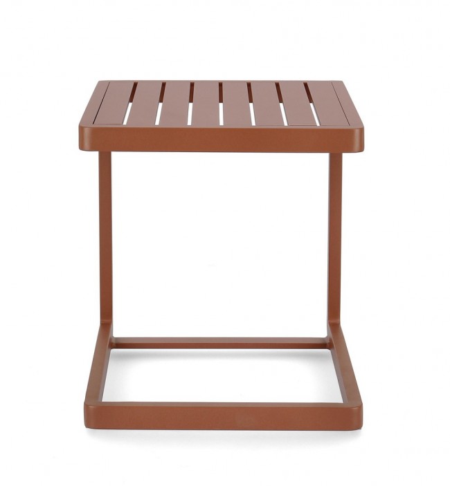 2x Mesa de centro Konnor 40X40 Terracota