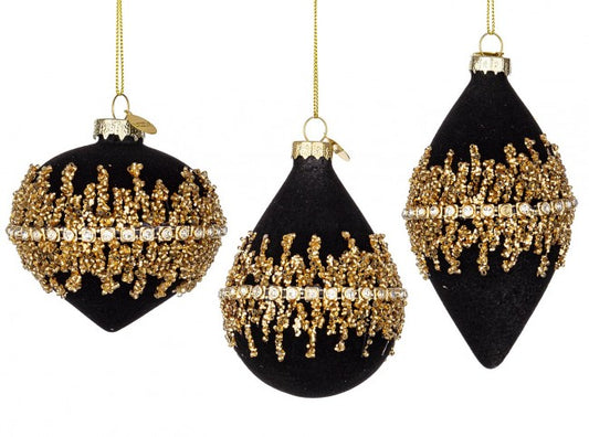 12x Colgante Vt Luxury Negro Ass3