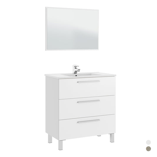 Mueble de baño Athena/Albert 3 cajones (Para montar)