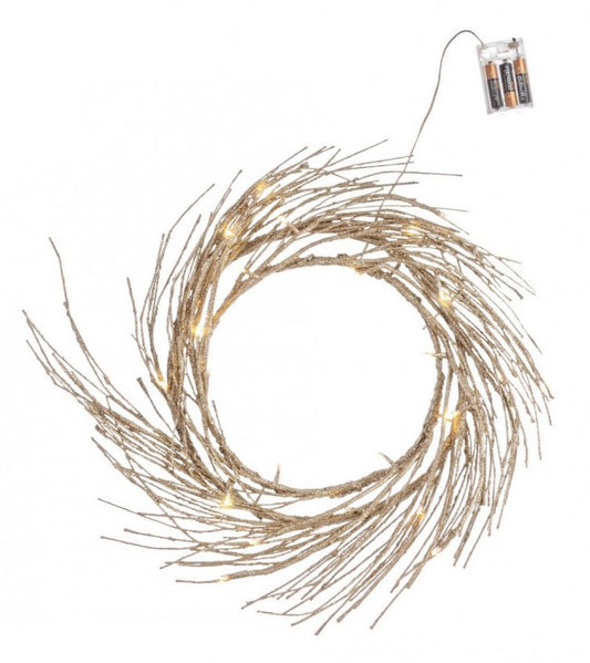 2x Corona Glad 24Led Champán Clásico D60