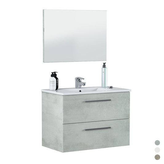 Mueble de baño suspendido Aruba/Arnold (para montar)