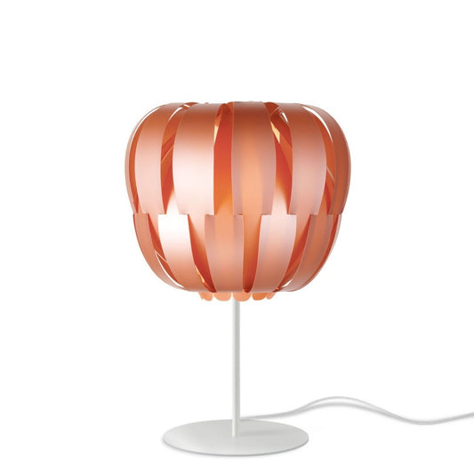 Lámpara de Sobremesa con Pie y Pie en Metal Cobre Cm. 19x33h