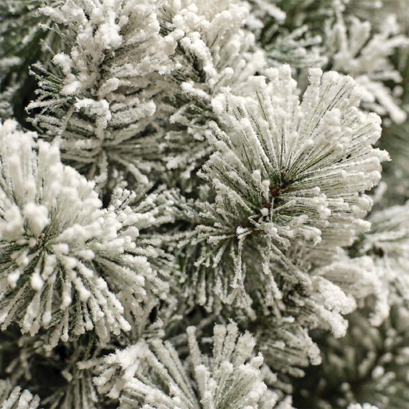 Árbol de Navidad Vancover cubierto de nieve Al. 180 x Ø102 cm