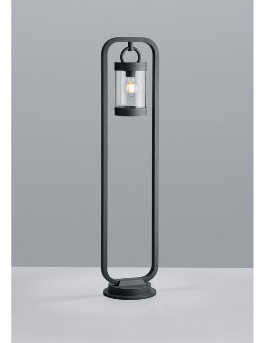 Poste de exterior Sambesi Antracita H100 cm Sensor crepuscular IP44 Trio Lighting