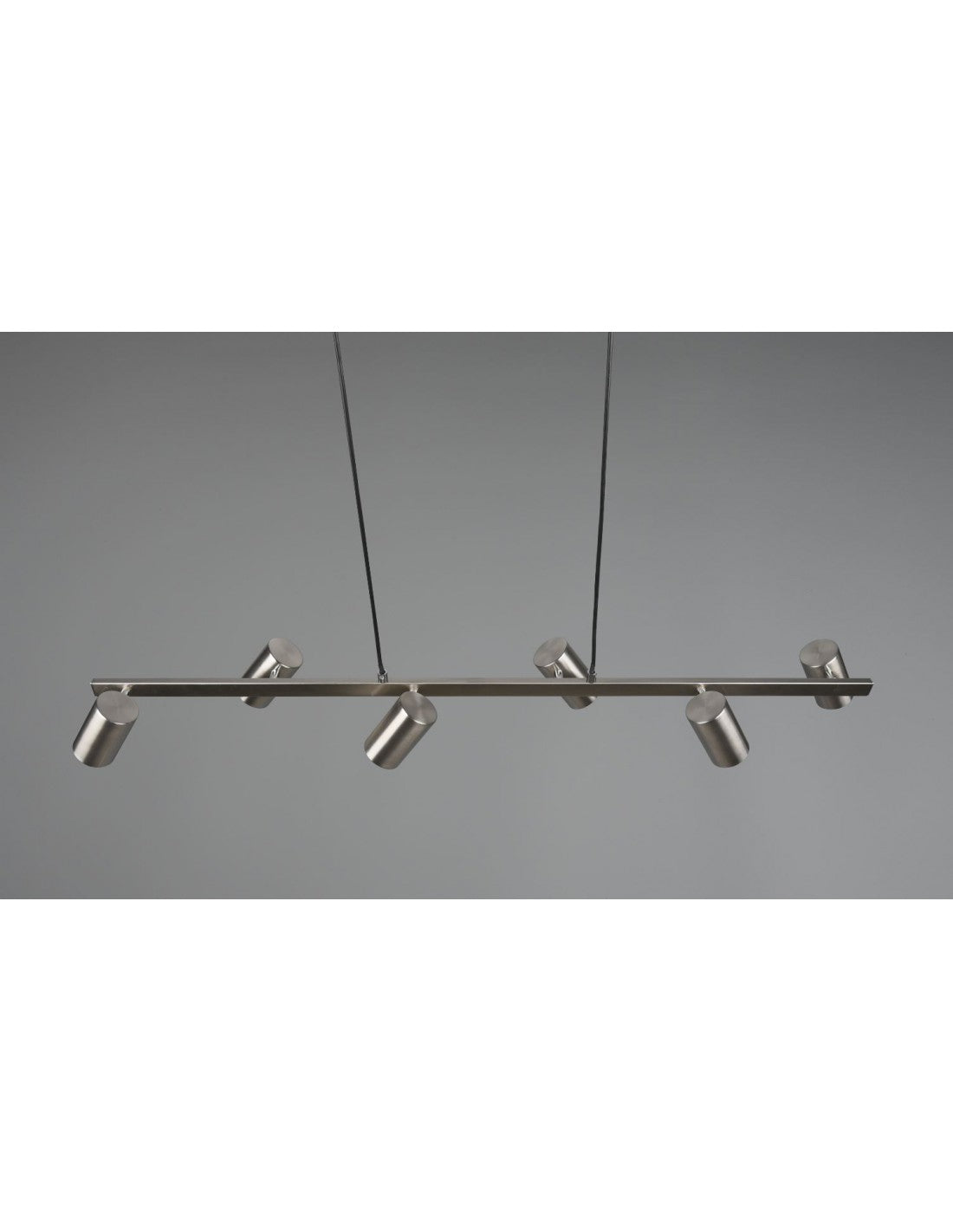 Araña 6 Focos Orientables GU10 Marley Nichel Trio Lighting