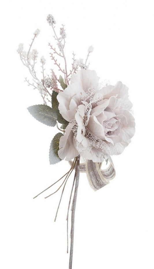 12x Púa Rosa Ahura Blanco C