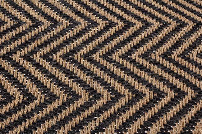 KHAT TAMIL Banco étnico de madera negra 176x86x h46 cm