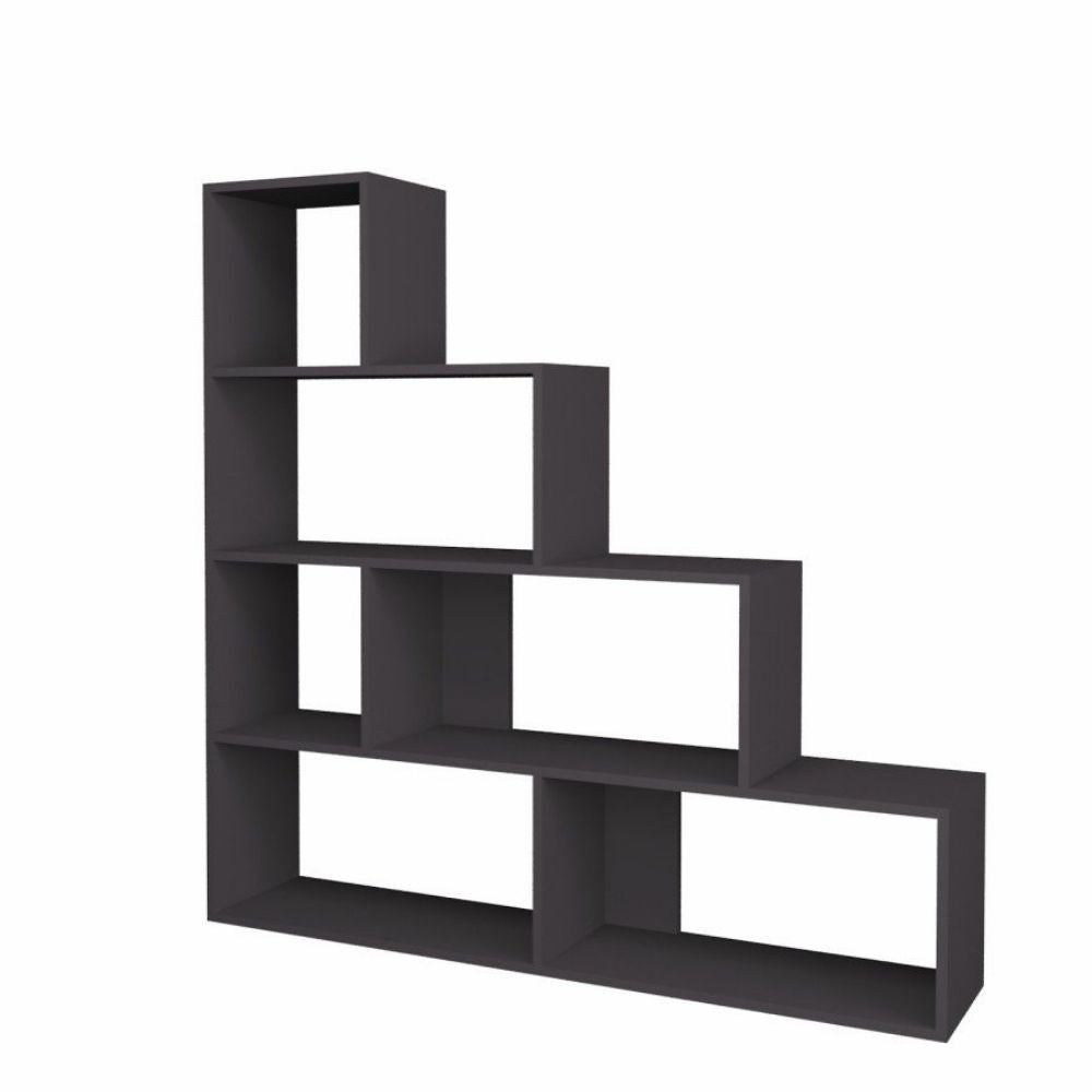 Librería escalera Alis 145x145 cm. betón