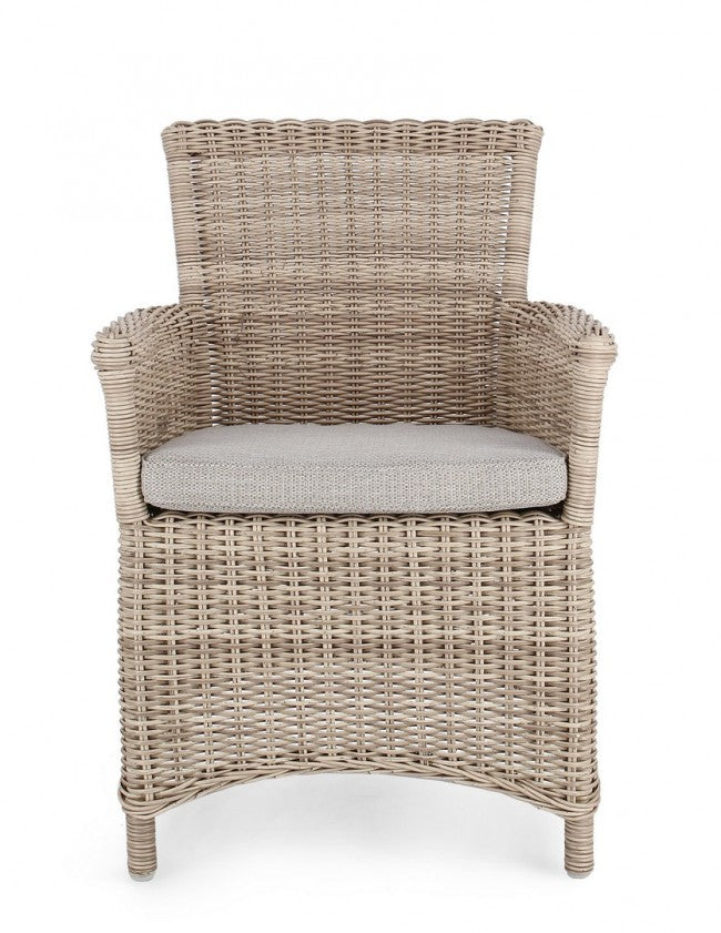 2x Silla con reposabrazos y cojín Júpiter Nuevo Cod.0660338