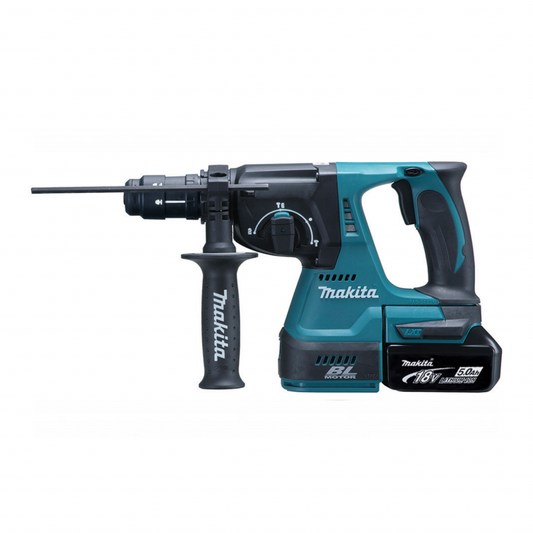 Taladro Percutor Makita 18VP Con 2 Baterías