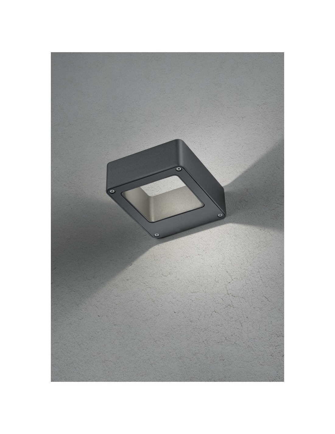 Reno Aplique de exterior Doble Luz LED IP54 Antracita Trio Lighting
