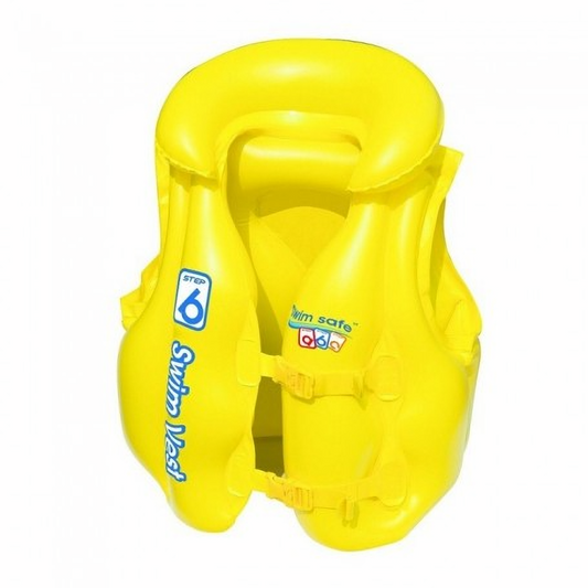 Chaqueta segura para nadar de 51x46 cm