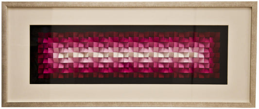 Cuadro 3D acabado cristal y lienzo multicolor 120x50 cm