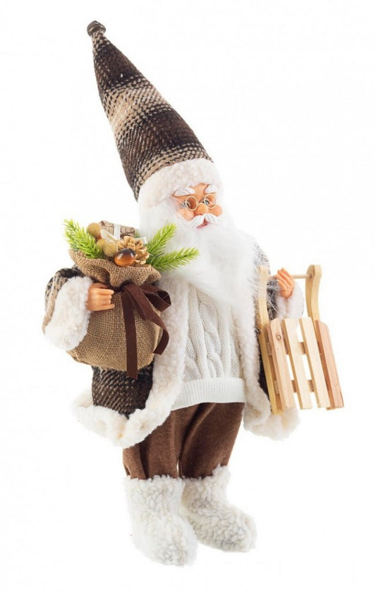 4x Soporte Santa Highlander Marrón M