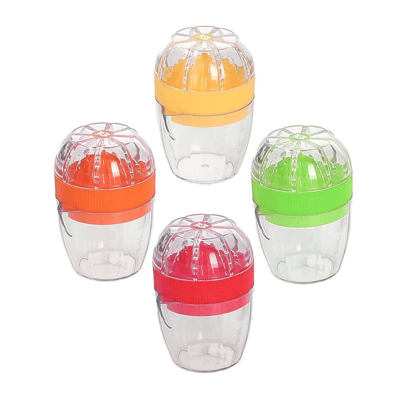 Exprimidor de limones de plástico y silicona multicolor
