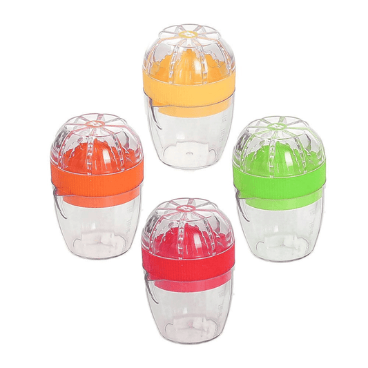 Exprimidor de limones de plástico y silicona multicolor