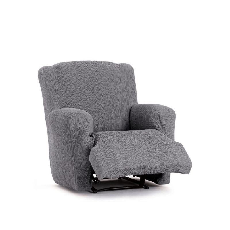 Funda sillón relax elástica gris Troya 60-90