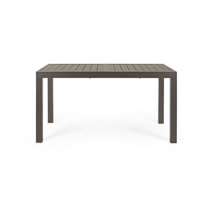 Mesa extensible de aluminio para exterior Caffè HILDE YK14 140-210x77x h75 cm