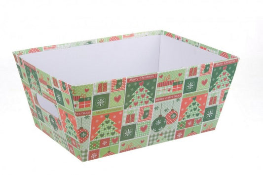 8x Contenedor De Regalo Patchwork Svas Op