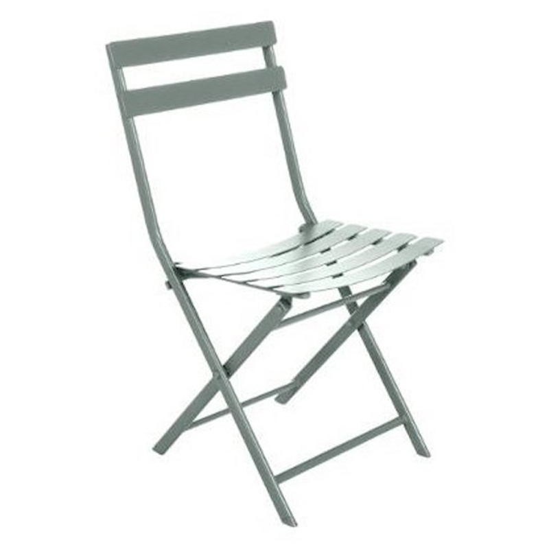 Silla de jardín plegable Color: Verde oliva