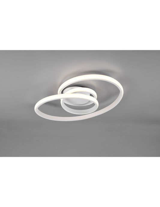 Plafón LED Sansa 18,5w Regulable Blanco L53 cm Trio Lighting